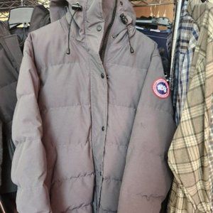 Canada Goose Shelburne Genuine Coyote Fur Trim Down Parka, XXL
